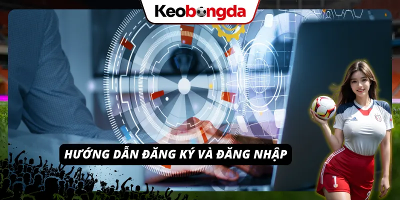 Giao diện đăng nhập và đăng ký