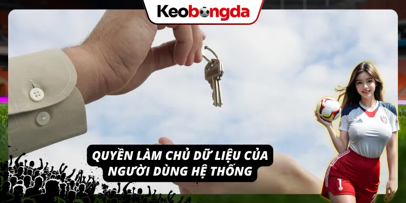 Chính Sách Bảo Mật - Tiêu Chuẩn An Toàn Dữ Liệu Kèo Bóng Đá Quyền của người dùng hệ thống