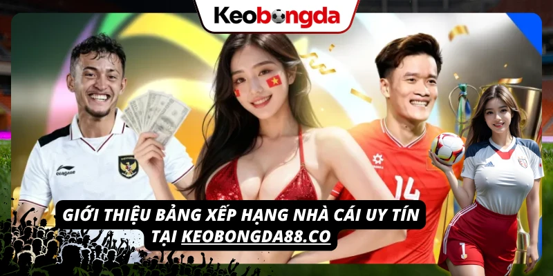 Bảng xếp hạng nhà cái uy tín - tham khảo từ keobongda88.co