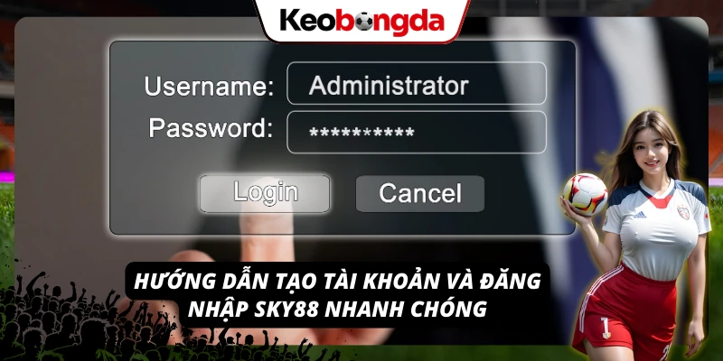 Cách tạo tài khoản và vào Sky88 nhanh chóng, không mất nhiều thời gian